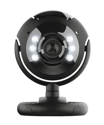 Produktbild von Trust SpotLight Pro, 1,3 MP, 640 x 480 Pixel, VGA, 30 fps, USB 2.0, Schwarz
