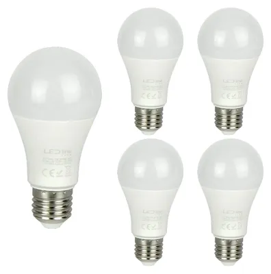 Produktbild von LED Line E27 LED-Lampe A60 12W 1212lm 3000K warmweiß 5 Stück