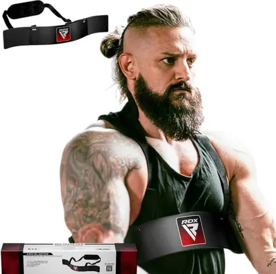Produktbild von RDX Sports RDX T2 Arm Blaster für Bizeps-Curls Schwarz