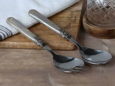 Produktbild von Chic Antique I Linas Salatbesteck I perlmutt