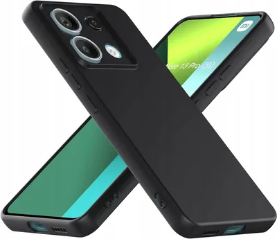 Zdjęcie produktu dla Etui Xiaomi Redmi Note 13 Pro 5G Poco X6 5G Cresee TPU czarne slim