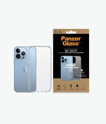Image de Panzerglass Clearcase Antibactérien avec  militaire pour Iphone 13 Pro - Clair