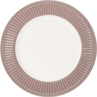 Produktbild von Greengate Teller ALICE Braun 26,5 cm Essteller Everyday Geschirr HAZELNUT BROWN