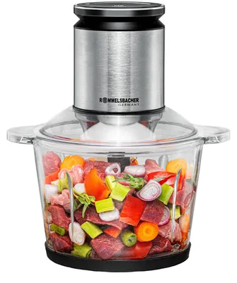 Zdjęcie produktu dla Rommelsbacher MZ 800, 2,7 l, Czarny, Stal nierdzewna, Szkło, Stal nierdzewna, Stal nierdzewna, Przyciski