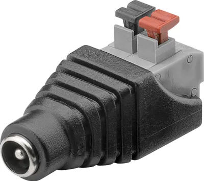 Produktbild von Terminal Block 2-pin > DC-Buchse (5,50 x 2,10 mm) Push-down-Klemmbefestigung