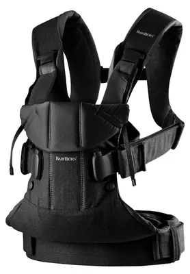 Obrázek produktu pro BabyBjorn BabyBjörn Carrier One Woven -kantoreppu, Black