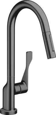 Immagine prodotto di hansgrohe AXOR Citterio DN15 Mitigeur monocommande de cuisine DN15 250 avec douchette coulissante, 39835340, 39835340