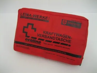 Produktbild von Leina-Werke Erste-Hilfe-Tasche Kompakt Ecoline Erste-Hilfe-Tasche Nylon Rot DIN 13164