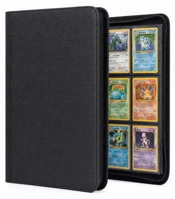 Immagine prodotto di Elzusha - Album per collezionare carte da gioco, con capacità per 360 carte e chiusura a zip