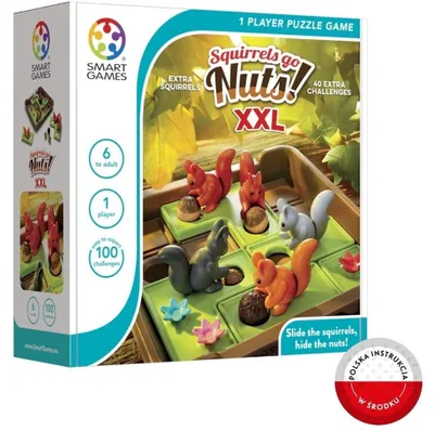 Zdjęcie produktu dla Smart Games Squirrels Go Nuts! XXL (ENG) IUVI Game