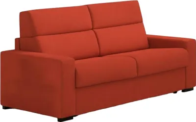 Produktbild von Vialfre - 2-Sitzer Sofa, 180x95x100h cm, Orange, Abnehmbar,  Italy