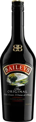 A product shot of a bottle of Baileys Original Irish Cream.