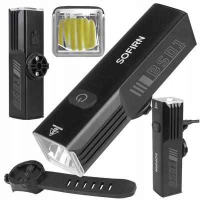 Zdjęcie produktu dla Lampka Rowerowa Przednia LED Sofirn BS01 2000 lm USB-C Power Bank IP65
