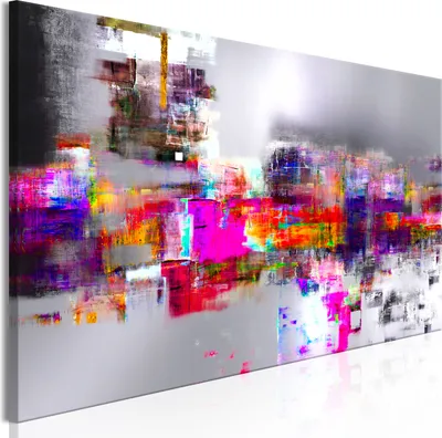Produktbild von Modernes Wandbild a-A-0728-b-a (150x50 cm) - 1 Teilig Bilder Fotografie auf Leinwand Foto Bild Dekoration Wand Bilder Kunstdruck ABSTRAKT