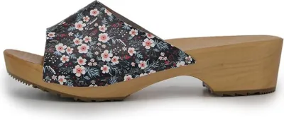 Produktbild von Leder Sandalen Clogs Bianca Schwarz - Schuhgröße: EUR 40