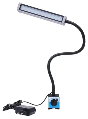 Immagine prodotto di Lampada da lavoro a LED, flessibile a 360°, base magnetica, colore nero, 10W