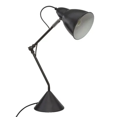 Zdjęcie produktu dla Lampa na biurko AUDE, metalowa, 62 cm
