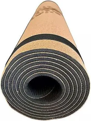 Produktbild von Yogamatte Kork hellbraun