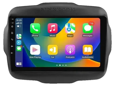 Productafbeelding van Multimediaspeler voor auto, met touchscreen, navigatiesysteem, compatibel met Jeep Renegade 2016 - 2020, 4G, P3CP (2GB 64GB) - Type B