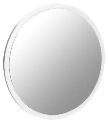 Productafbeelding van Schildmeyer spiegel, Jonte model, mat wit, diameter 60 cm
