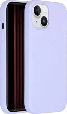 Image de Accezz Liquid Silicone Backcover avec MagSafe pour l'Apple iPhone 15 - Violet