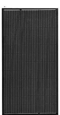 Produktbild von Solarpanel, monokristalline Bauweise, hohe Effizienz, 150W Schwarz