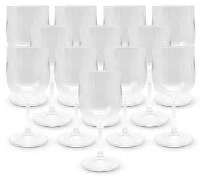 Weingläser aus Polycarbonat 300 ml, 12 Stück, unzerbrechlich
