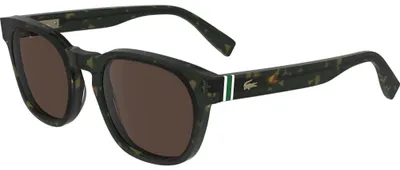 Immagine prodotto di Occhiali da sole unisex Lacoste L6015S Dark Havana 49/22/145