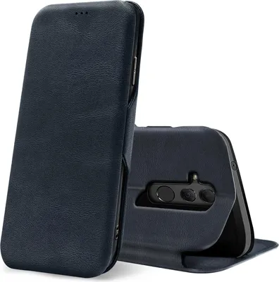 Immagine prodotto di Custodia a conchiglia per Huawei Mate 20 Lite Custodia a libro Custodia per cellulare con slot per schede Copertura protettiva premium