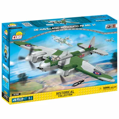 Produktbild von Bausatz II WW De Havilland Mosquito FB MK VI, 452 PS, 1 f