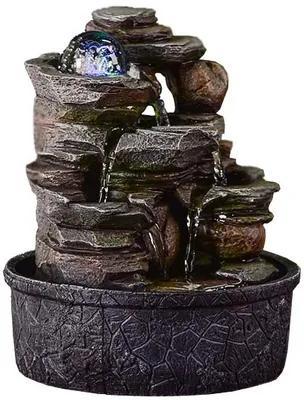 Obrázek produktu pro Fontána z pryskyřice "Nature Satya"