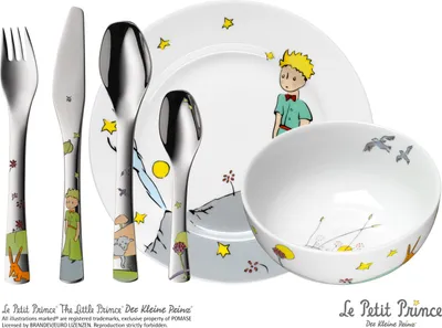 Produktbild von WMF Kinderbesteck-Set 6-teilig Der kleine Prinz
