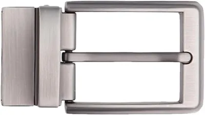 Productafbeelding van Riemgesp Vervanging - Gesp Riem Mannen - Riem Reparatie - Enkele Haak - 3.3 cm Breedte - Zilver