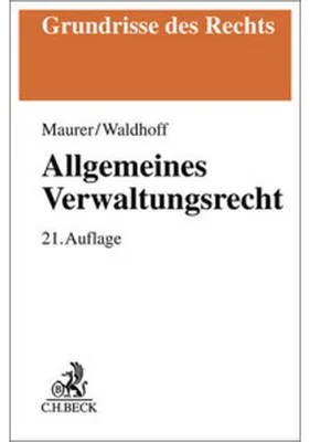 Produktbild von Allgemeines Verwaltungsrecht