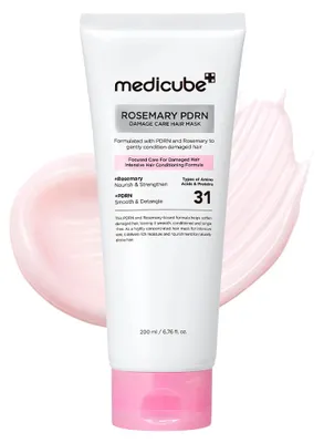 Obrázek produktu pro Medicube Rosemary PDRN Damage Care Hair Mask – regenerační maska na poškozené vlasy