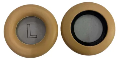 Image de INF Lot de 2 coussinets d'oreille en peau d'agneau - Confort doux compatible avec B&O Beoplay H9i H9 H7 Marron