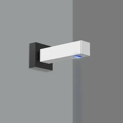 Produktbild von Artemide Gehen - Wandmontage - leichtes Messer - blaues Licht - schwarz T4503LB030