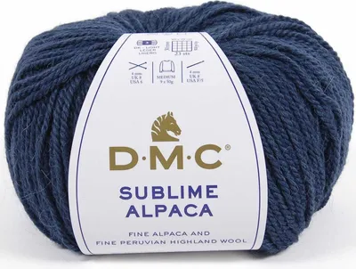 Obrázek produktu pro DMC Sublime Alpaca – vysoce kvalitní příze pro ruční práce, vyrobená ze 50 % z alpaky a 50 % z ovčí vlny. (Barva 711)