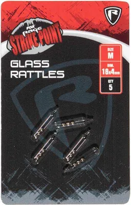 Produktbild von Fox Rage Strike Point Glass Rattle - 5 Glasrasseln, Größe:S