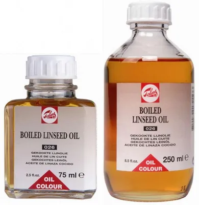 Produktbild von Royal Talens Leinöl gekocht (Boiled Linseed Oil) 75 ml