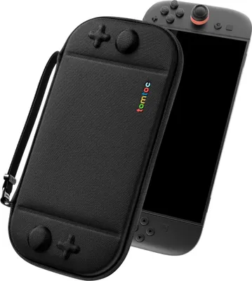 Obrázok produktu pre tomtoc FancyCase-G05, Cestovné puzdro, Nintendo, Čierna, Textil, Odolné proti nárazu, Vode odolné, Odolné voči pádom, Nintendo Switch 2