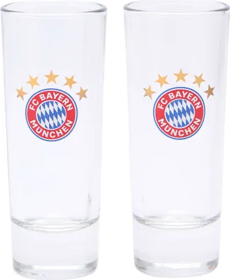 Produktbild von FC Bayern München Schnapsglas 2er Set