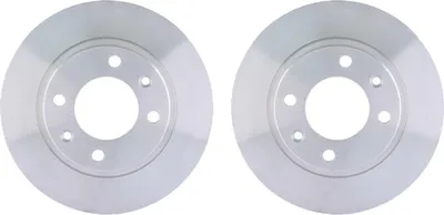 Produktbild von 2 Bremsscheiben voll Ø 71,1 mm 10 mm HELLA passend für u.a. PEUGEOT 405