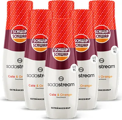 Produktbild von SodaStream - Schwip Schwap Sirup - 6x 440ml