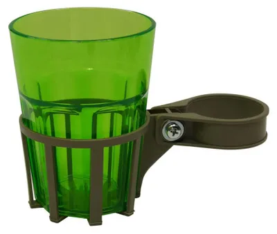 Image de Porte-gobelets ANGERER pour balancelle Hollywood, pour champagne ou verres, couleur verte