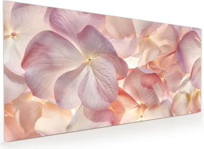 Produktbild von Küchenrückwand Spritzschutz Glas mit Motiv Pastellblütenzauber 40 x 40 cm