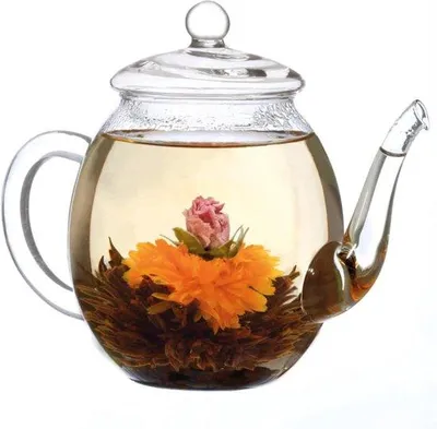 Produktbild von Famanu Teekanne hitzebeständig - 500ml - Glas - Transparent