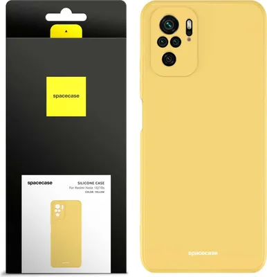 Image de Coque en silicone SPACECASE Coque en silicone pour Xiaomi Mi Note 10/10s Jaune