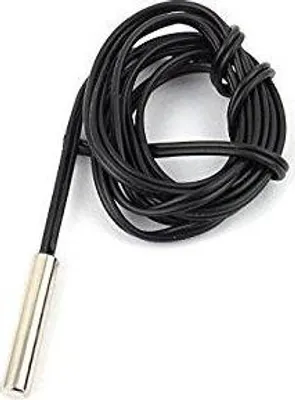 Image de Thermistance NTC 10 kΩ 5 % 5 x 25 mm avec câble de 1 m