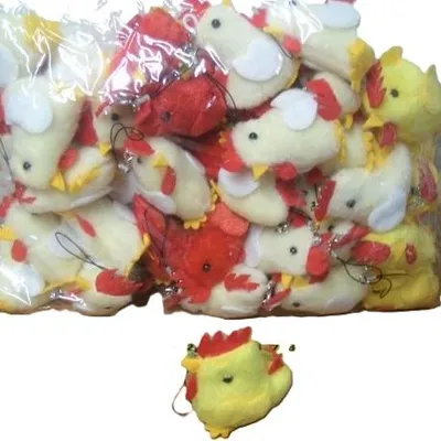 Zdjęcie produktu dla brelok zawieszka 12szt. KURA | SN0089